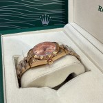 Datejust rose gold dial 31mm rose gold bracelet